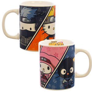 NARUTO SHIPPUDEN X HELLO KITTY 16oz Mug